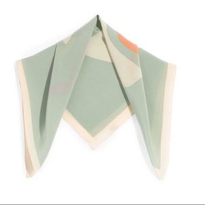 Madewell silk bandana scarf